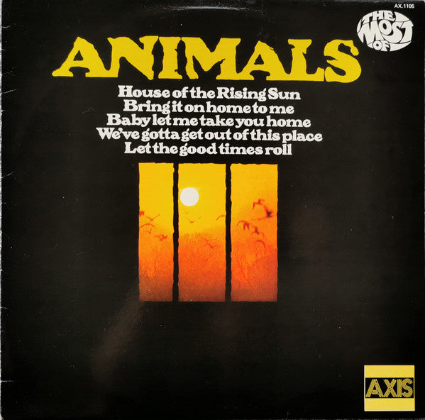 The Animals : The Most Of (LP, Comp, RE)