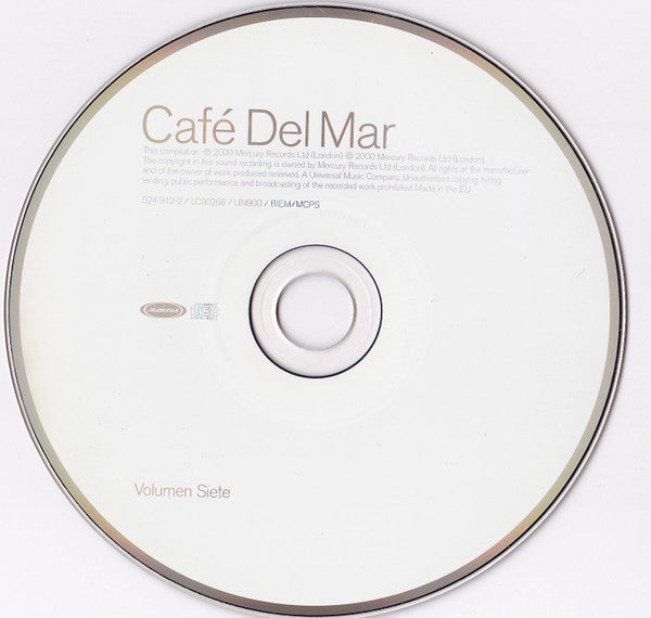 Various : Café Del Mar - Volumen Siete (CD, Comp)