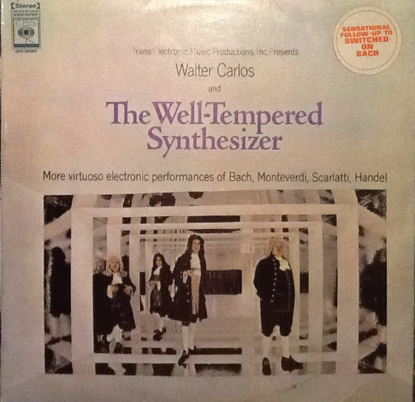 Walter Carlos : The Well-Tempered Synthesizer (LP, Album)