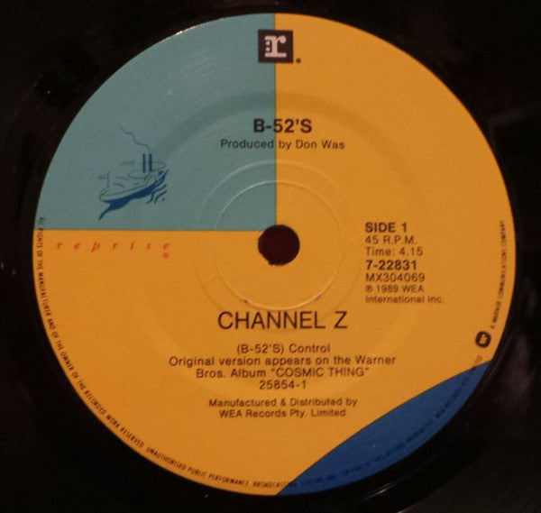 The B-52&#39;s : Channel Z (7&quot;, Single)