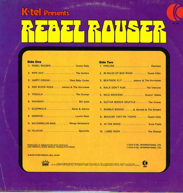 Various : Rebel Rouser (LP, Comp)