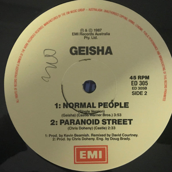 Geisha (3) : Normal People (12", Single)