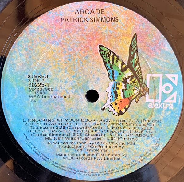 Patrick Simmons : Arcade (LP, Album)