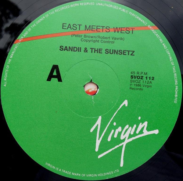 Sandii & The Sunsetz : East Meets West (12", Single)