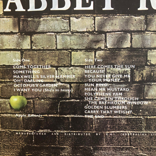 The Beatles : Abbey Road (LP, Album, Dra)