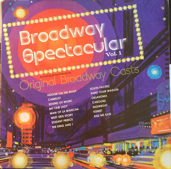 Various : Broadway Spectacular Vol. 1 (LP, Comp, Mono)