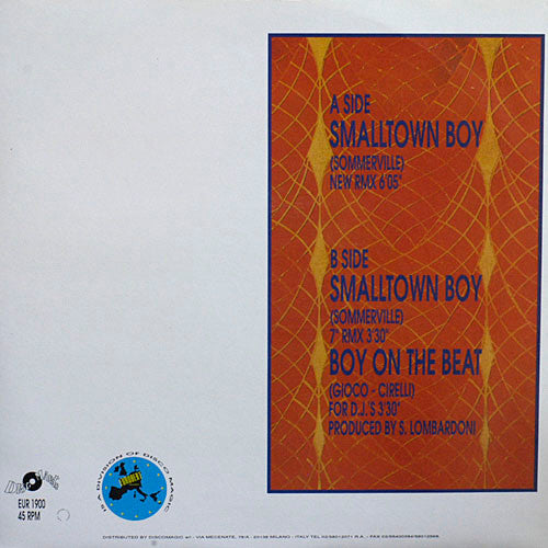 The Guys : Smalltown Boy (12")