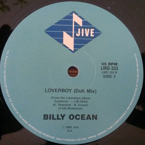 Billy Ocean : Loverboy (12")