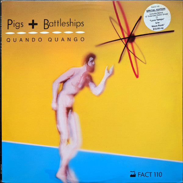 Quando Quango : Pigs + Battleships (LP, Album + 12&quot;, Single + S/Edition)