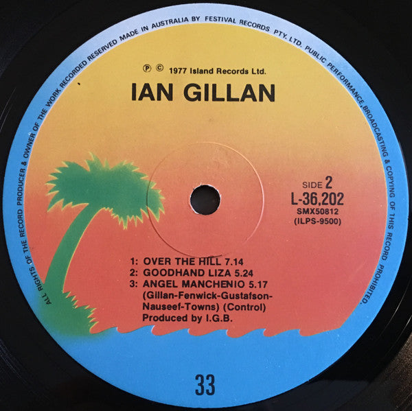 Ian Gillan Band : Clear Air Turbulence (LP, Album, Gat)