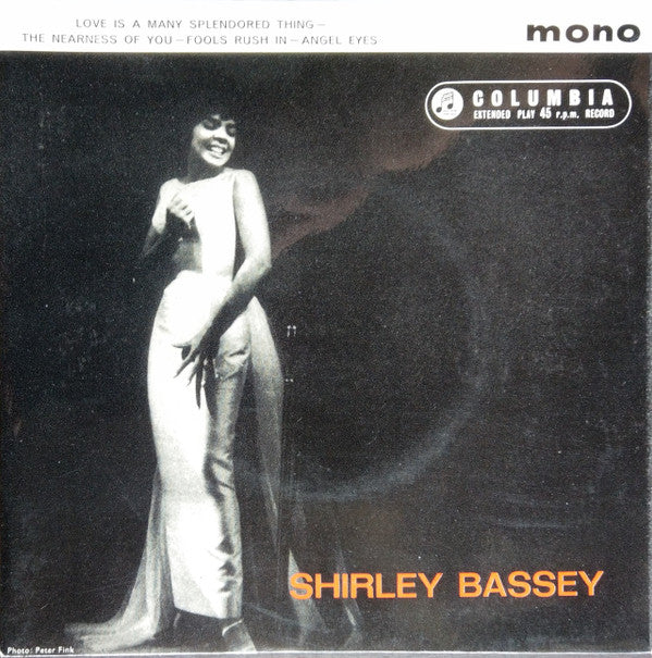 Shirley Bassey With The Williams Singers And Geoff Love &amp; His Orchestra : Shirley Bassey (7&quot;, EP, Mono)