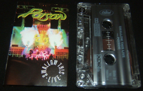 Poison (3) : Swallow This Live (Cass, Album)