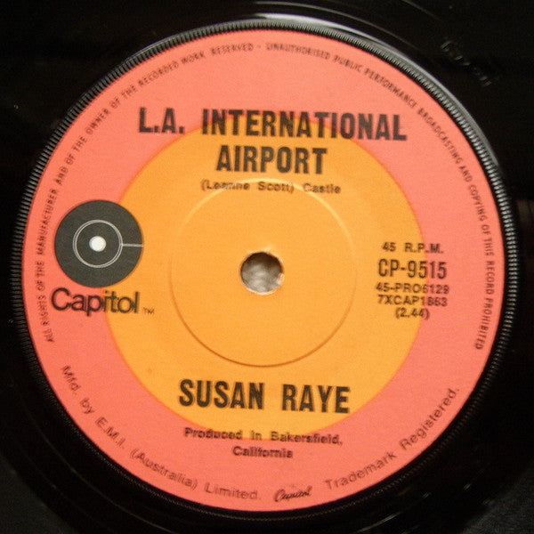 Susan Raye : L.A. International Airport (7", Single)