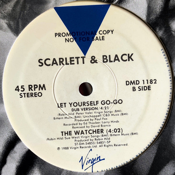 Scarlett & Black : Let Yourself Go-Go (12", Promo)