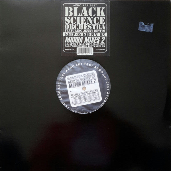 Black Science Orchestra Featuring Jenny Devivo : Keep On Keepin' On (Murda Mixes 2) (12")