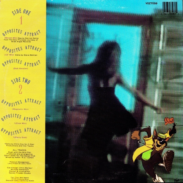 Paula Abdul : Opposites Attract (12", Single)