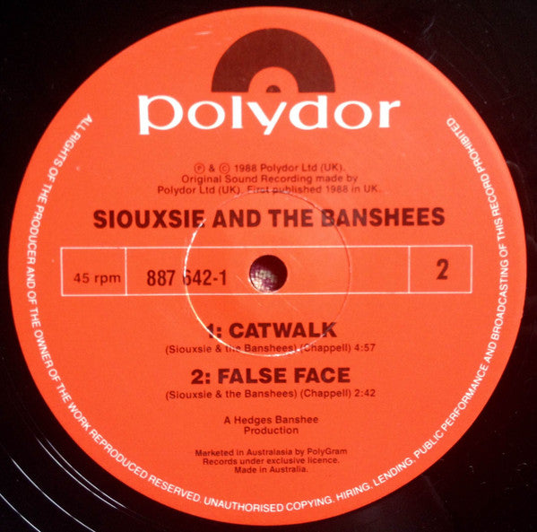 Siouxsie & The Banshees : Peek-A-Boo (12", Single)