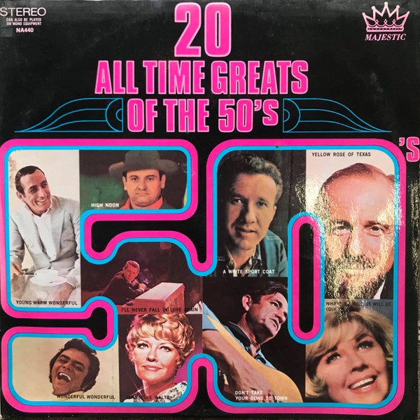 Various : 20 All Time Greats Of The 50's (LP, Comp)