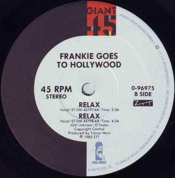 Frankie Goes To Hollywood : Relax (12", All)