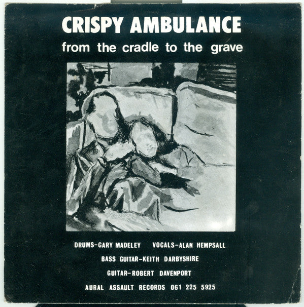 Crispy Ambulance : From The Cradle To The Grave (7", Single, Glo)