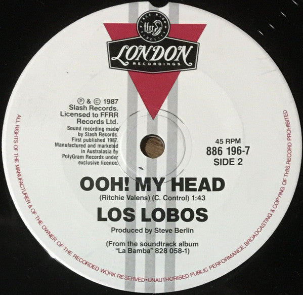 Los Lobos : Come On, Let's Go (7", Single)
