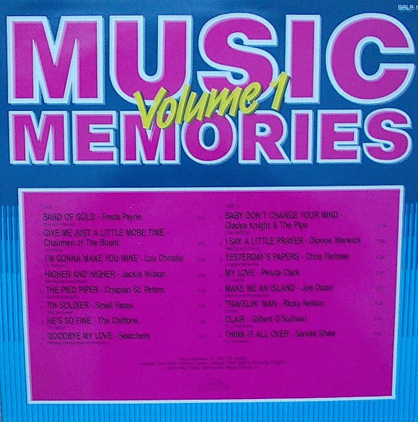 Various : Music Memories Volume 1 (LP, Comp)