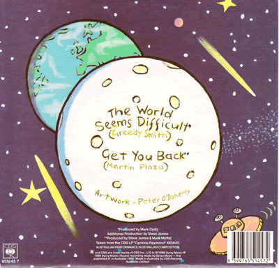Mental As Anything : The World Seems Difficult (7", Single)