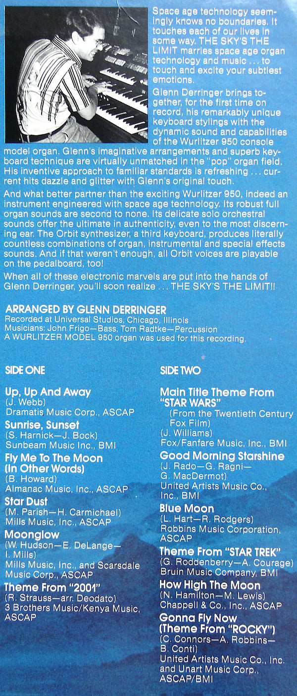 Glenn Derringer : The Sky's The Limit (LP)