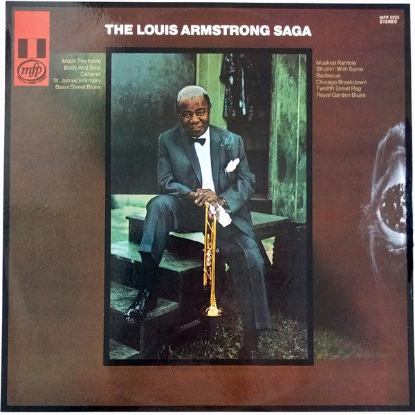 Louis Armstrong : The Louis Armstrong Saga (LP, Comp)