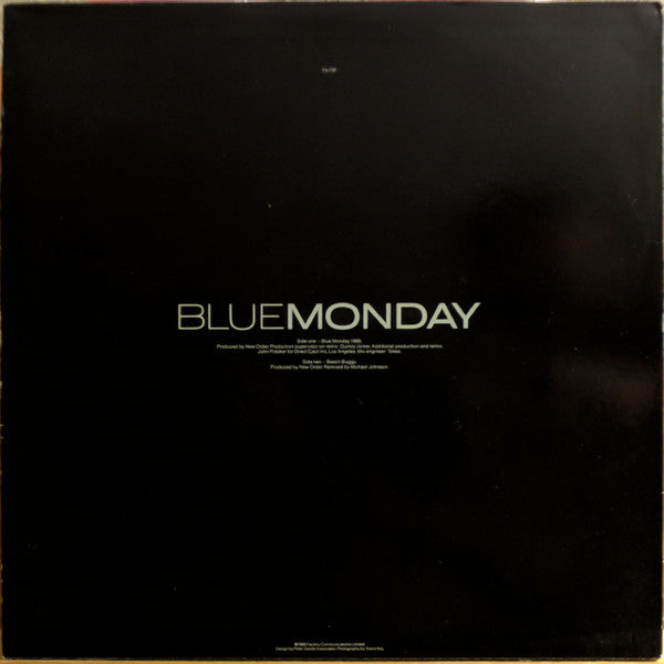 NewOrder* : Blue Monday 1988 / Beach Buggy (12")