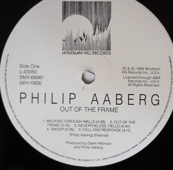 Philip Aaberg : Out Of The Frame (LP, Album)