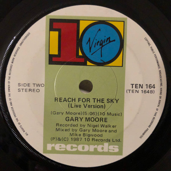Gary Moore : Friday On My Mind (7", Single)