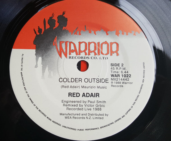 Red Adair (2) : Rome (7", Single, RE)