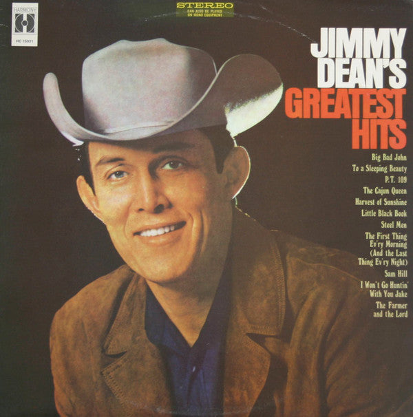 Jimmy Dean : Greatest Hits (LP, Comp, RE)