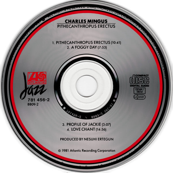 Charles Mingus : Pithecanthropus Erectus (CD, Album, RE)