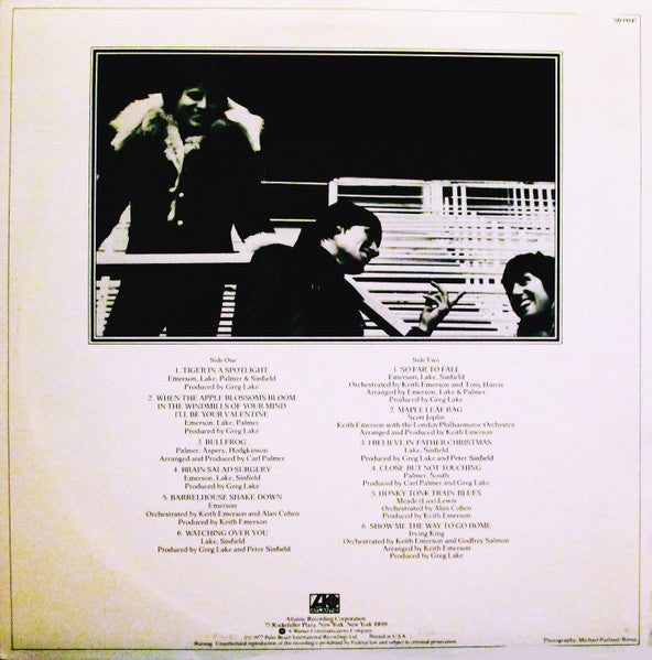 Emerson Lake & Palmer* : Works (Volume 2) (LP, Album, PR )