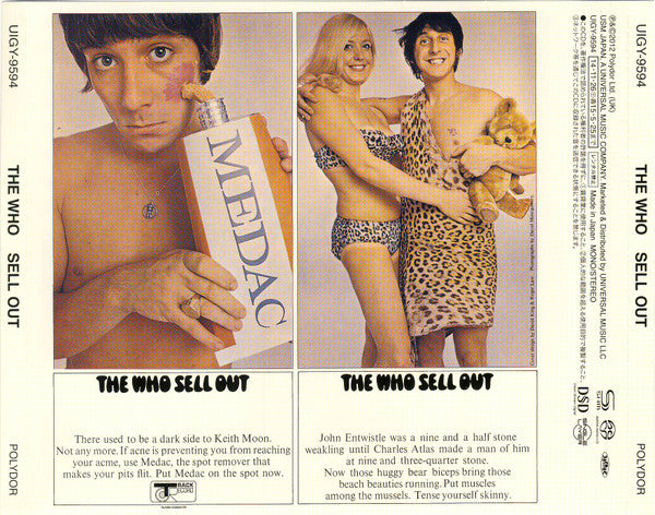 The Who : The Who Sell Out (SACD, Album, Mono, Ltd, RE, RM, SHM)