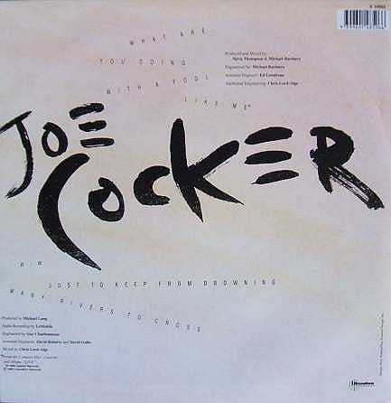 Joe Cocker : What Are You Doing With A Fool Like Me (12")