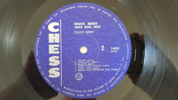 Chuck Berry : Juke Box Hits (LP, Comp, Mono)