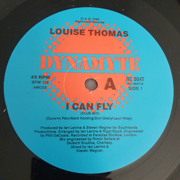 Louise Thomas : I Can Fly (12&quot;)