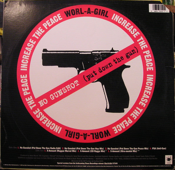 Worl-A-Girl : No Gunshot / X-Amount (12")