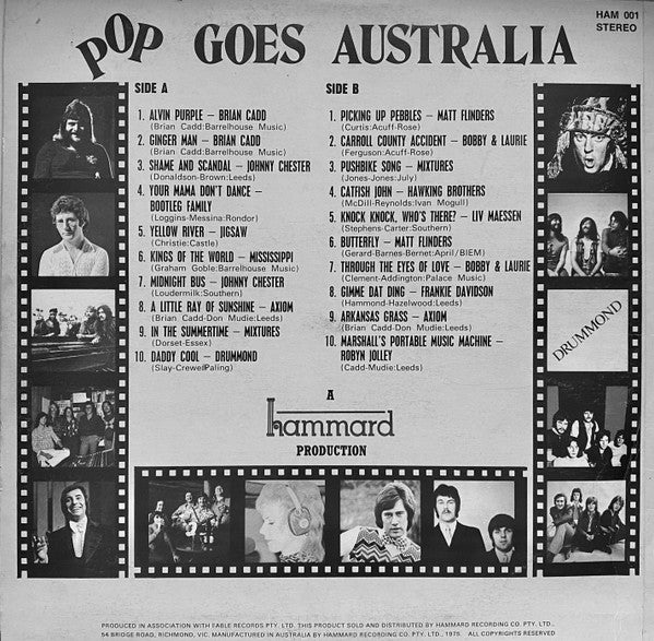 Various : Pop Goes Australia (LP, Comp)