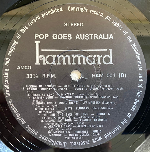 Various : Pop Goes Australia (LP, Comp)