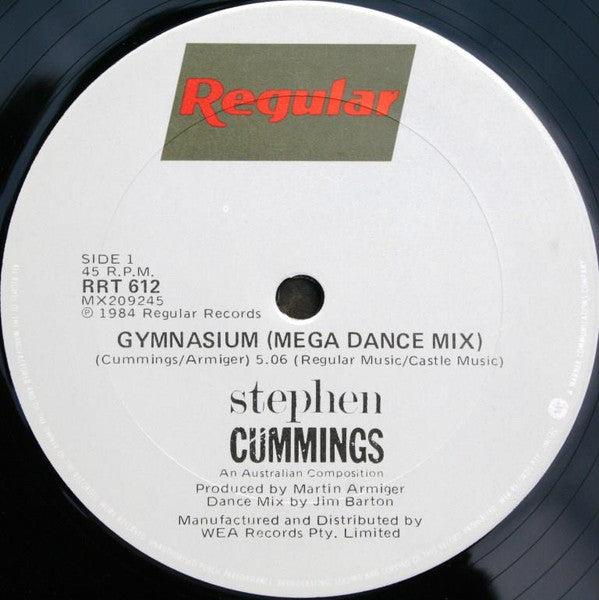 Stephen Cummings : Gymnasium (12", Single)