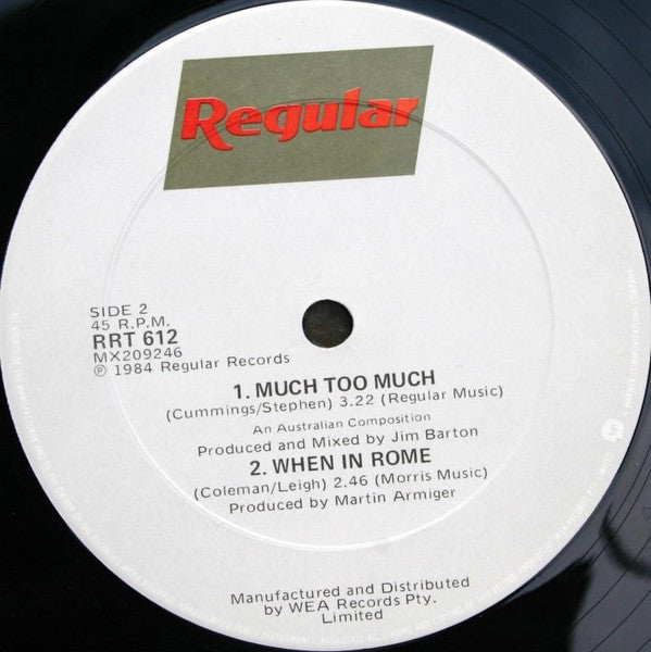 Stephen Cummings : Gymnasium (12", Single)