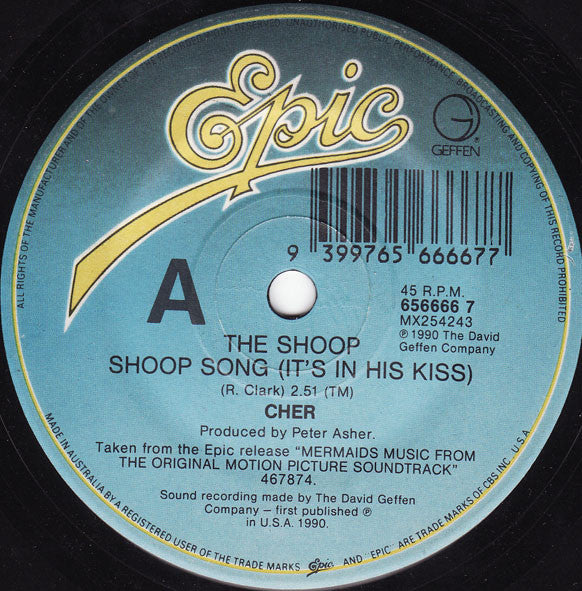 Cher : The Shoop Shoop Song (It&#39;s In His Kiss) (7&quot;)