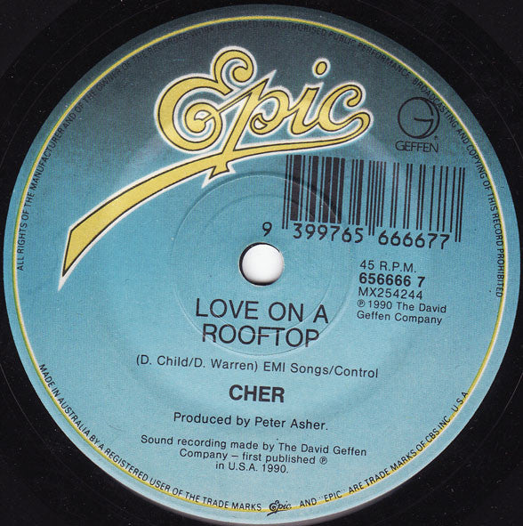 Cher : The Shoop Shoop Song (It's In His Kiss) (7")