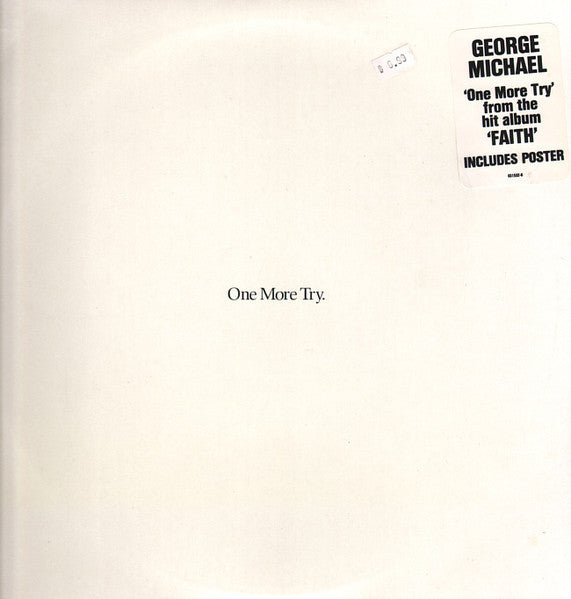 George Michael : One More Try (12", Single, Pos)