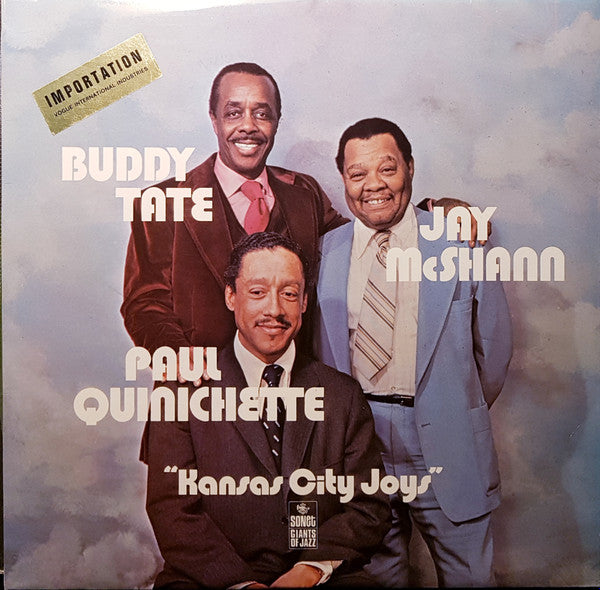 Buddy Tate, Paul Quinichette, Jay McShann : Kansas City Joys (LP, Album)