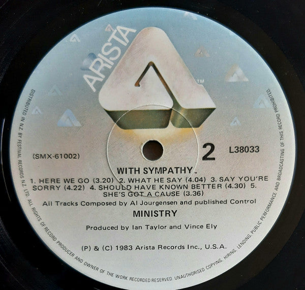 Ministry : Work For Love (LP, Album)